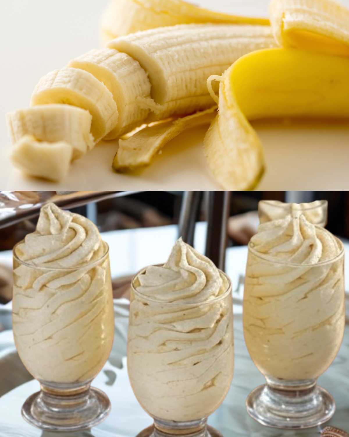 5 minučių bananų putėsiai: geriausias itališkas desertas