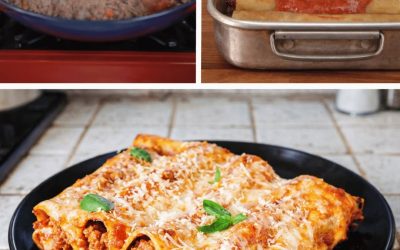 Keptos mėsos kaneloni: tirpstančiai gardus itališkas receptas