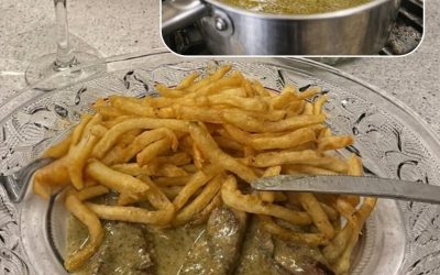 Ribeye kepsnys su slaptu padažu ir naminėmis bulvytėmis (Paryžiaus bistro stiliumi)