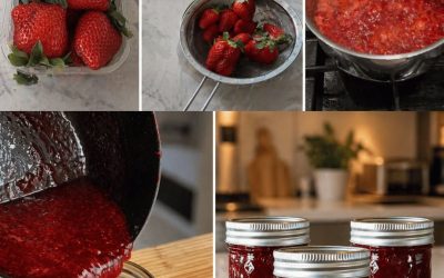 Braškių uogienė be cukraus (100 % vaisių ir natūraliai skani)