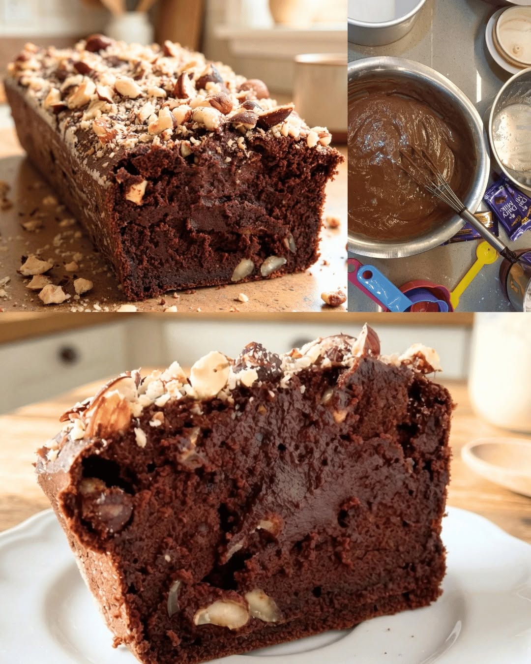 „ChocoNoise“ (sveikas ir itin minkštas šokolado-lazdyno riešutų fudžas)