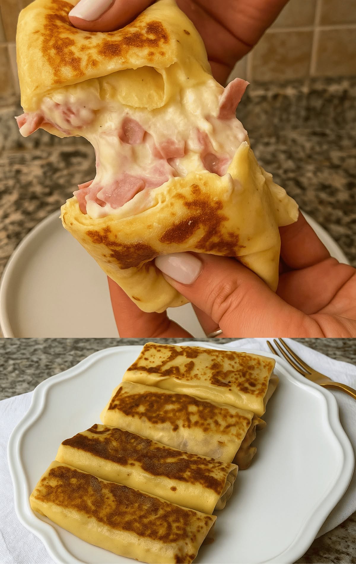 Vaikystės Bešamelio blynai