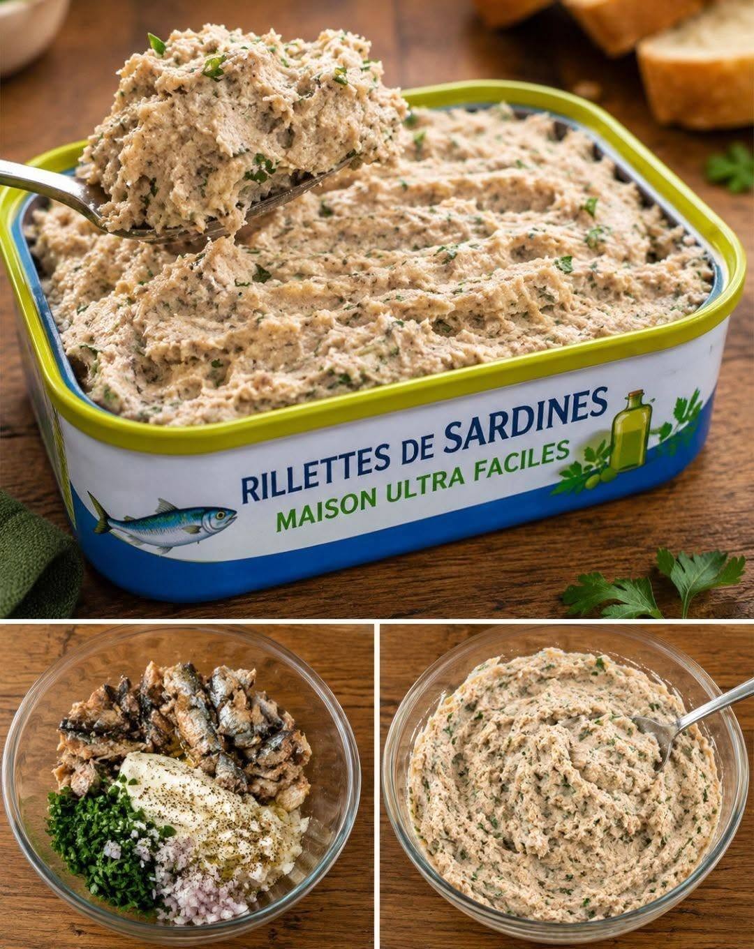 Super lengvai paruošiamos naminės sardinių rillettes: gurmaniškam užkandžiui