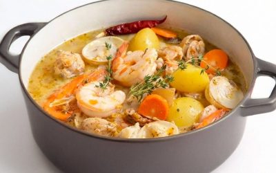 🍲Jūros gėrybių troškinys troškinyje: gausus ir aromatingas receptas