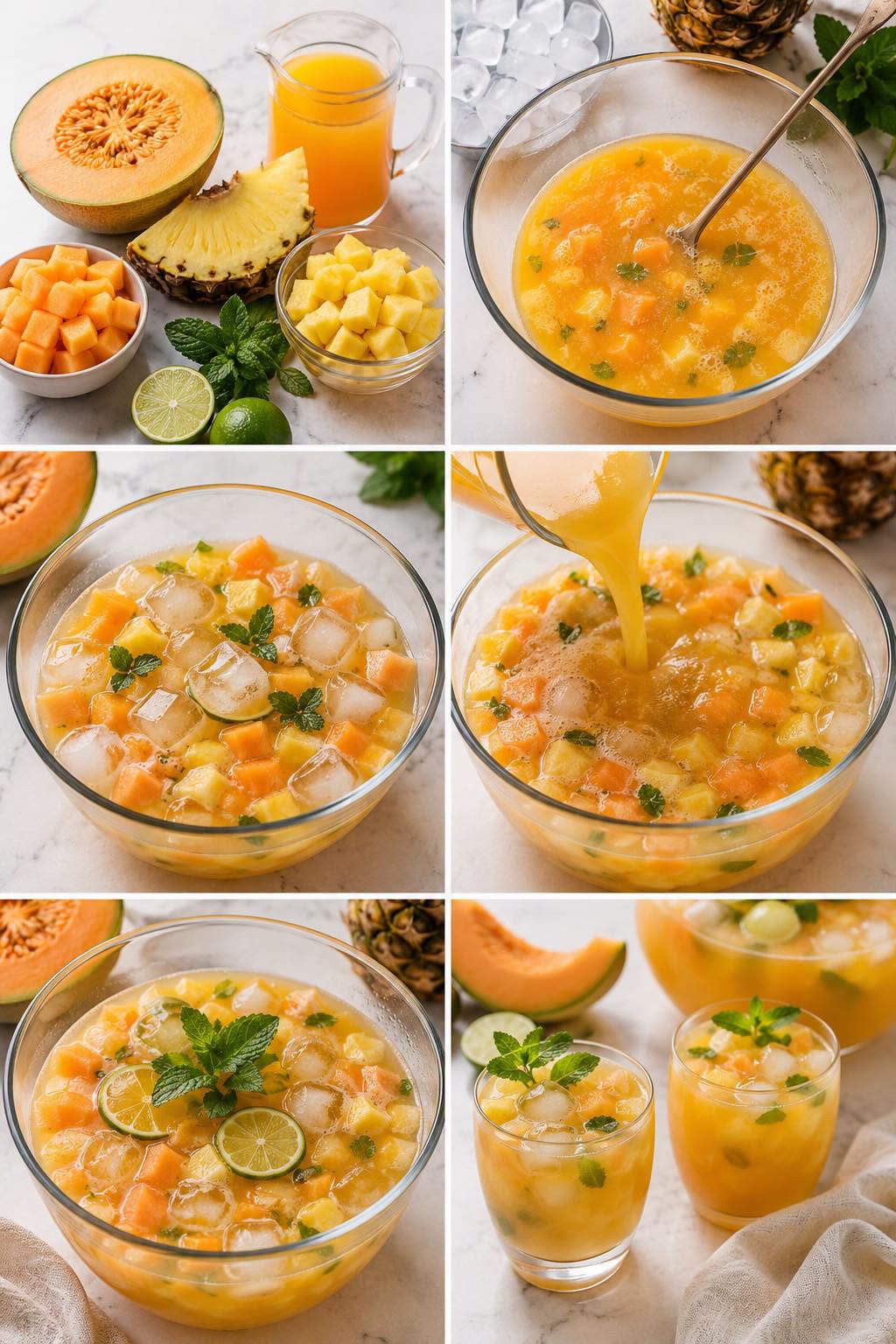 „Fresh Tropical Punch“: itin gaivinantis nealkoholinis vasaros gėrimas