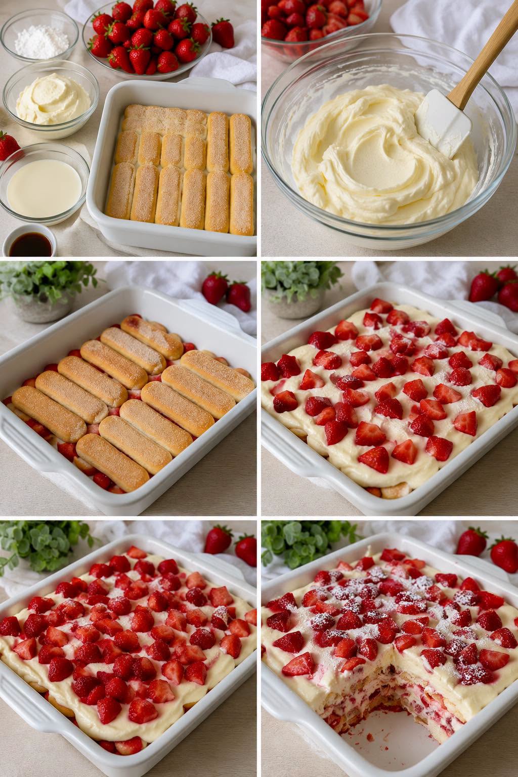 Braškių tiramisu: gaivus ir gardus vasaros desertas