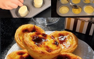 Pastéis de Nata – autentiškas portugalų receptas🇵🇹