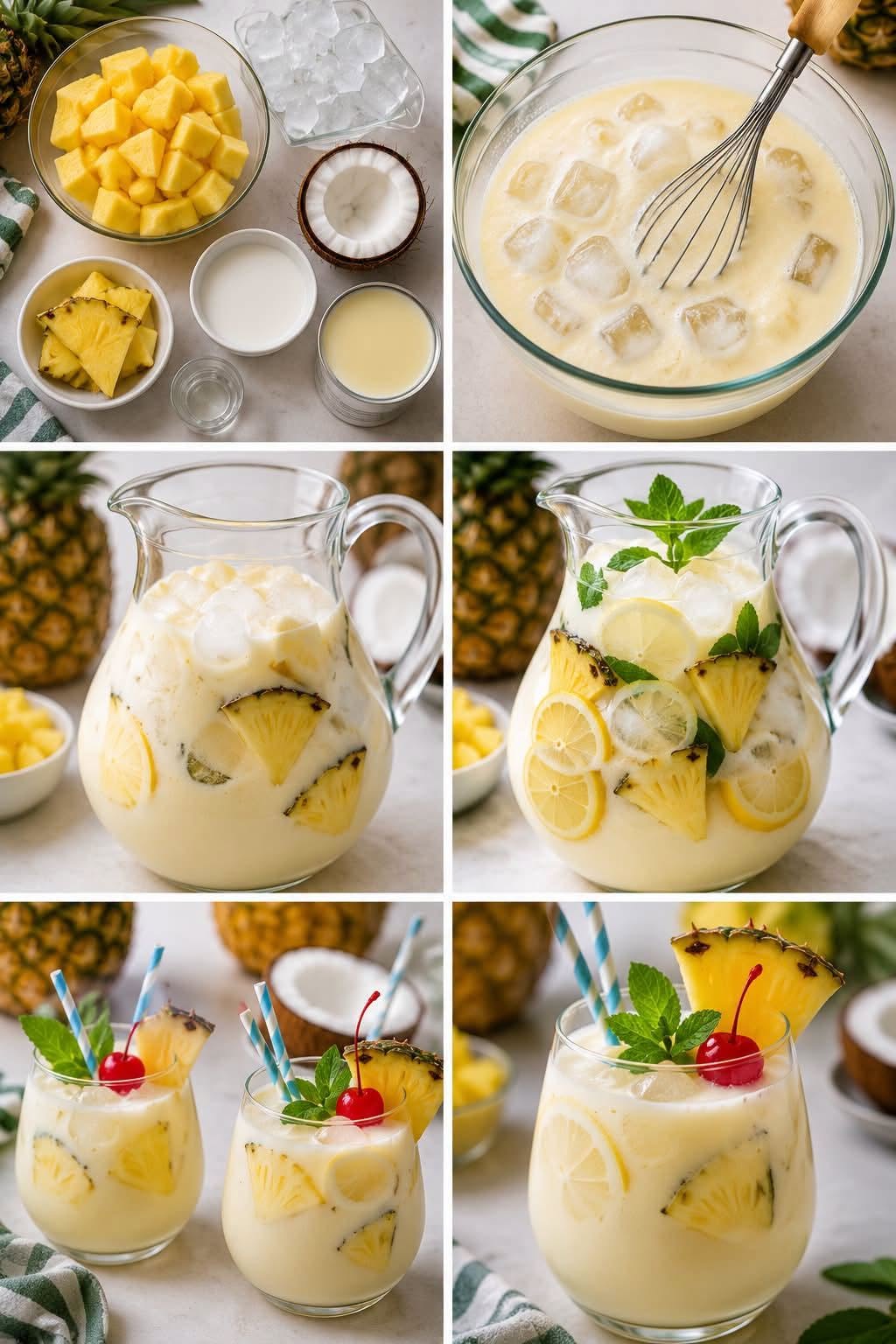 Nealkoholinis „Piña Colada“: egzotiškas, gaivinantis ir kreminis gėrimas