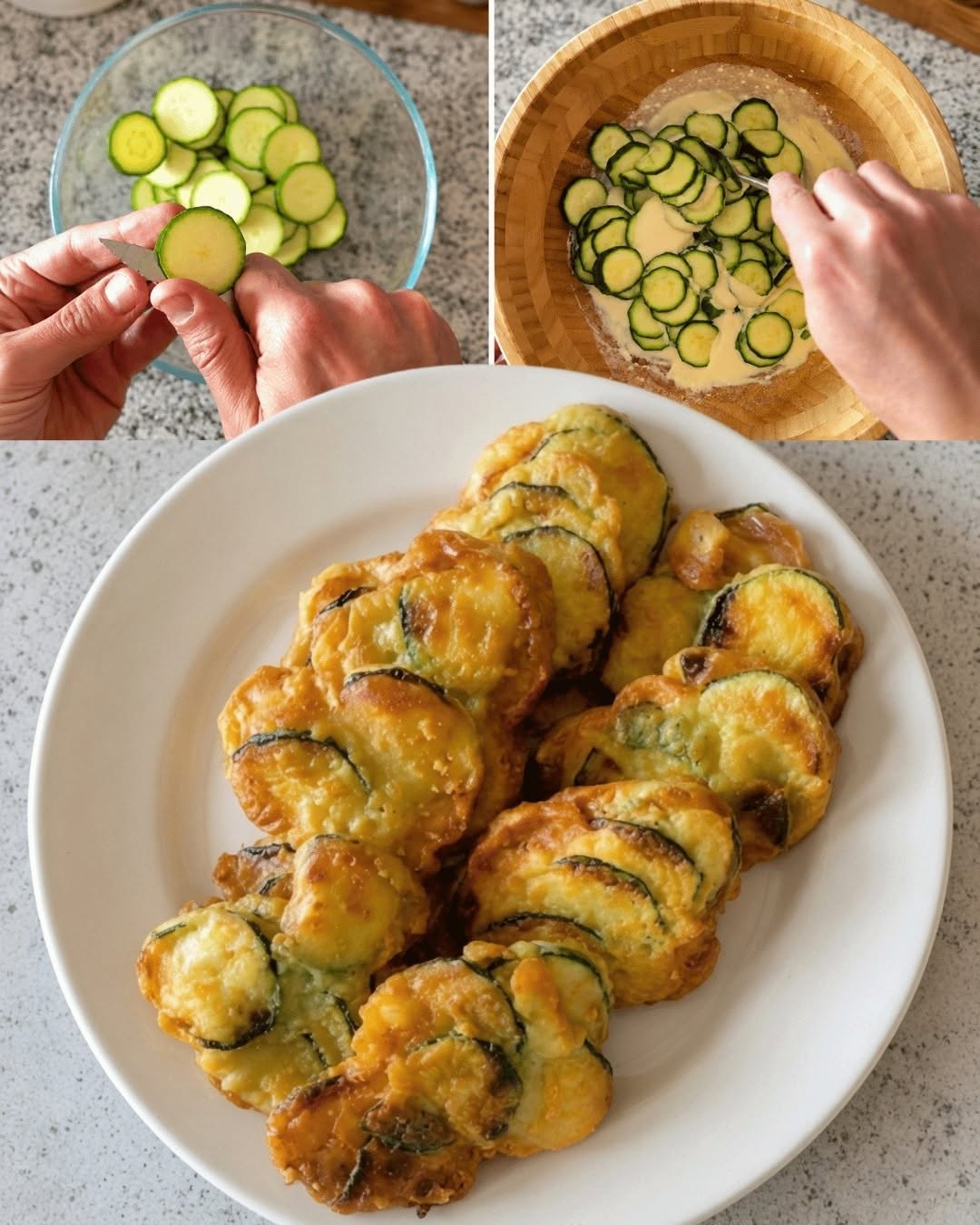 Traški itališko stiliaus cukinija Frittelle