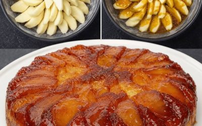 Karamelizuotas obuolių pyragas „Tatin“ – drėgnas ir gardus