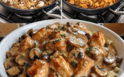 Vištienos Stroganoff su grybais receptas: kreminis ir sotus patiekalas