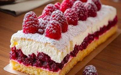 Maskarponės ir aviečių kalėdinis pyragas🍰✨