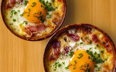 Kaimiško stiliaus kepti kiaušiniai Laurent Mariott stiliumi🍳🌿