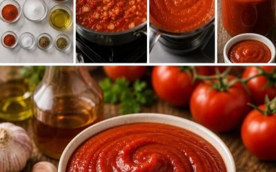 Paprastas naminis pomidorų padažas – tirštas, aromatingas ir puikiai tinka makaronams