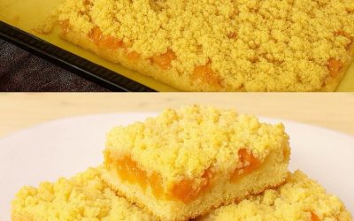Abrikosų keksiukas su trupiniais – minkštas ir sultingas